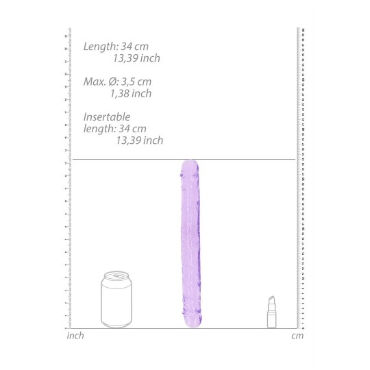 REALISTIC DOUBLE DONG - 13\&#039;\&#039; / 34 CM