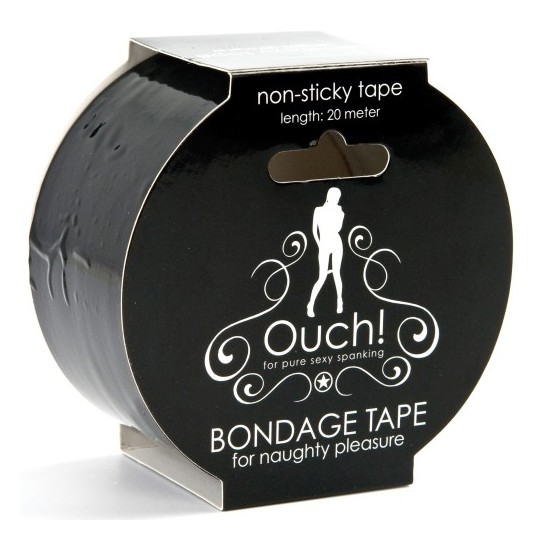 OUCH! BONDAGE TAPE BLACK