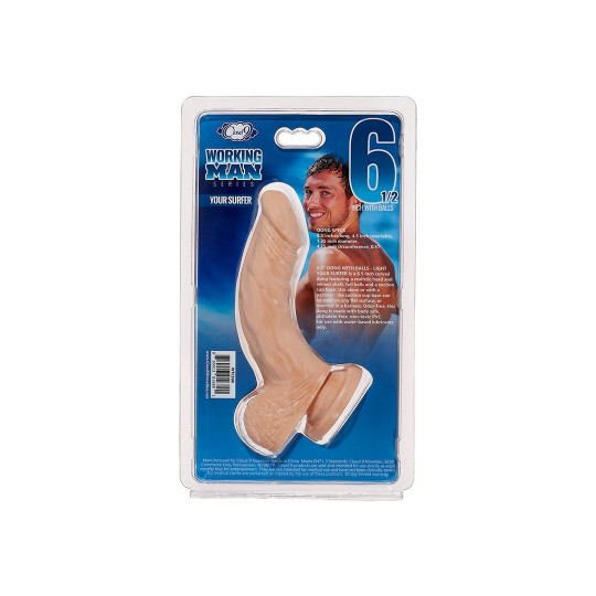 РАБОЧИЙ ЧЕЛОВЕК ТВОЙ СОЛДАТ ФАЛЛОИМИТАТОР 6,5' 16,5 СМ