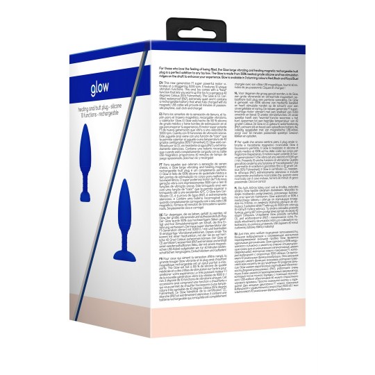 GLOW - HEATING ANAL BUTT PLUG