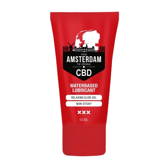 ORIGINAL CBD FROM AMSTERDAM - WATERBASED LUBRICANT - 2 FL OZ / 50 ML