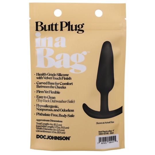 BUTT PLUG - 4' / 10 CM