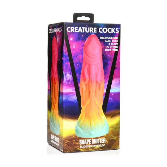 SHAPE SHIFTER - ALIEN SILICONE DILDO