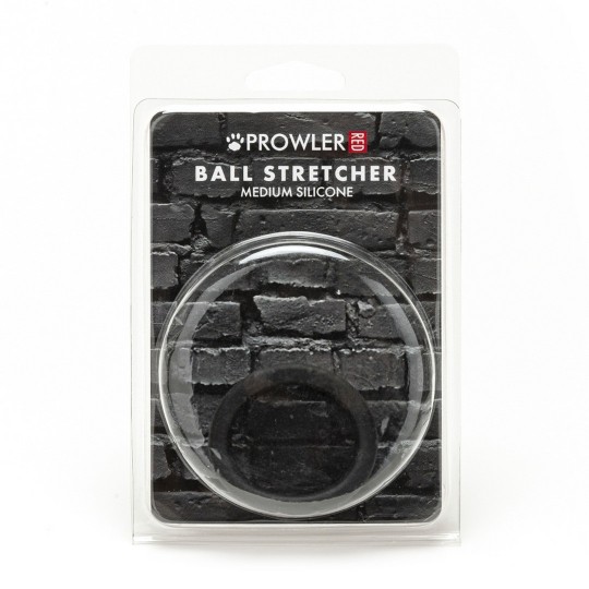 SILICONE BALL STRETCHER - MEDIUM - BLACK