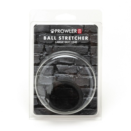 SILICONE BALL STRETCHER - LARGE - BLACK
