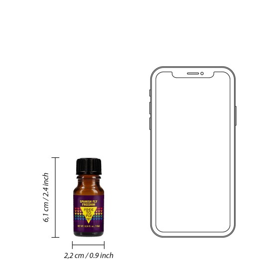 SPANISH FLY - FREE TO FLY - 0,34 FL OZ / 10 ML