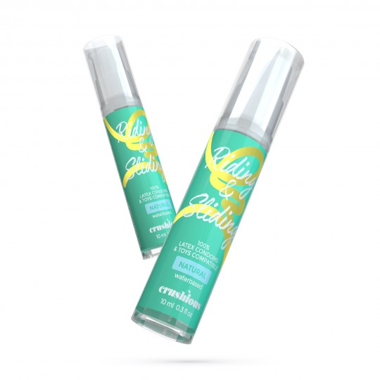 GELÉE LUBRIFIANTE RIDING &amp; SLIDING À BASE D'EAU CRUSHIOUS 10ML
