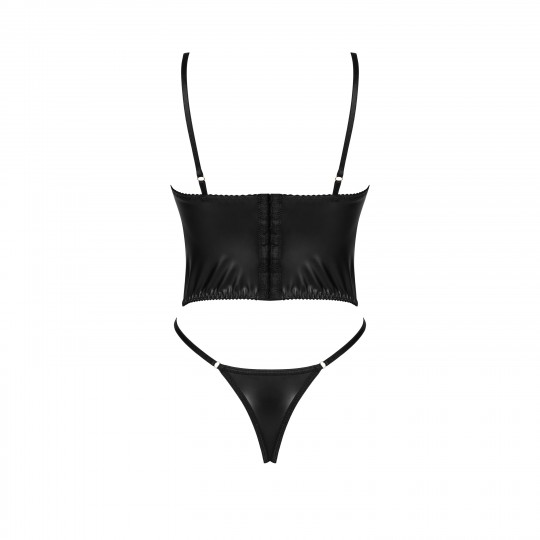 BEAUTY NIGHT FASHION SASHA 2 PIECE SET BLACK