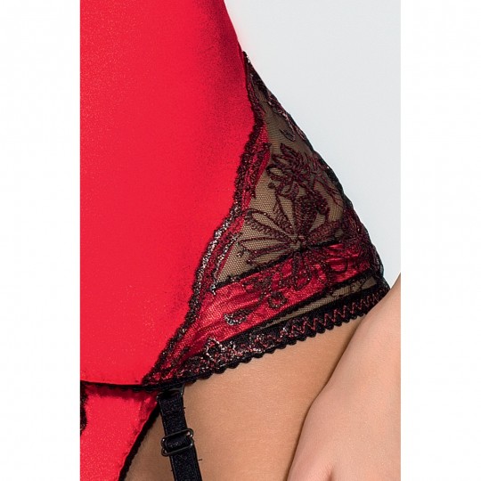 BRIDA CORSET RED  - PASSION