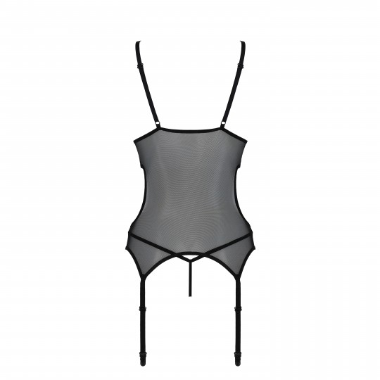 CHRISTA CORSET BLACK  PASSION