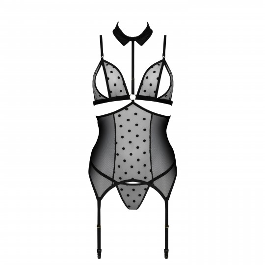 DOMINICA CORSET BLACK  - PASSION