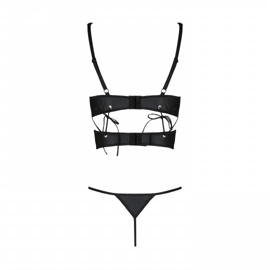CONJUNTO DE 2 PEÇAS FRANCESCA BIKINI PRETO PASSION