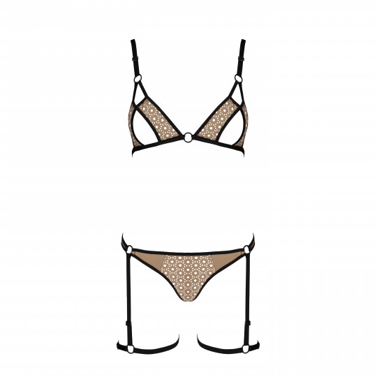 CONJUNTO DE 2 PIEZAS GABI BEIGE PASSION