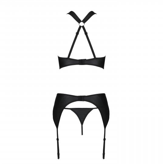 CONJUNTO DE 3 PEÇAS HIMA PRETO PASSION