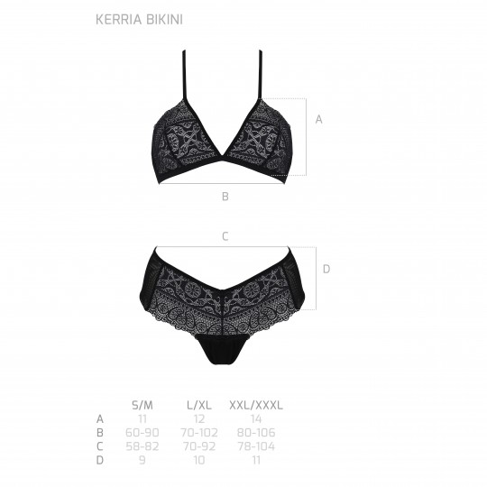 KERRIA BIKINI BLACK  - ECO PASSION