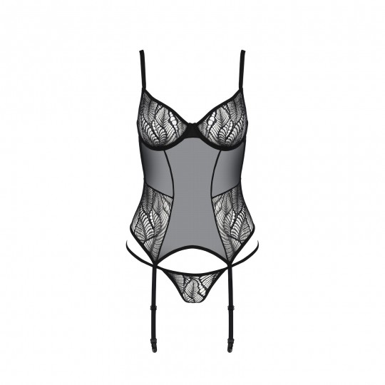 LEAFA CORSET BLACK  - ECO PASSION