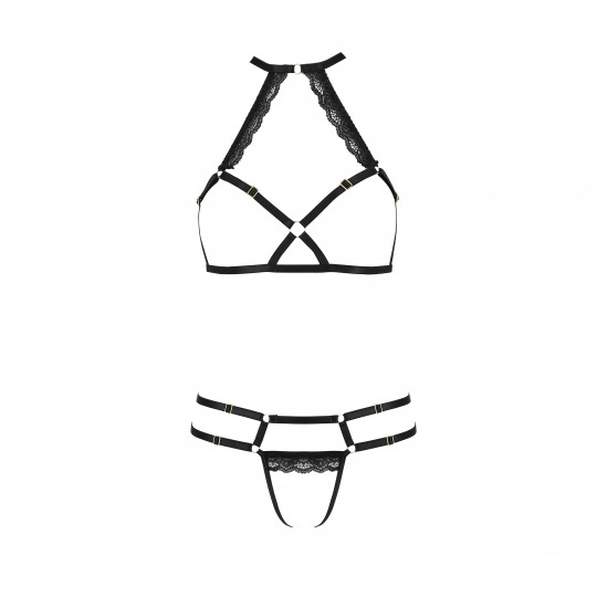 CONJUNTO DE 2 PEÇAS LORRY PRETO DEVIL COLLECTION PASSION