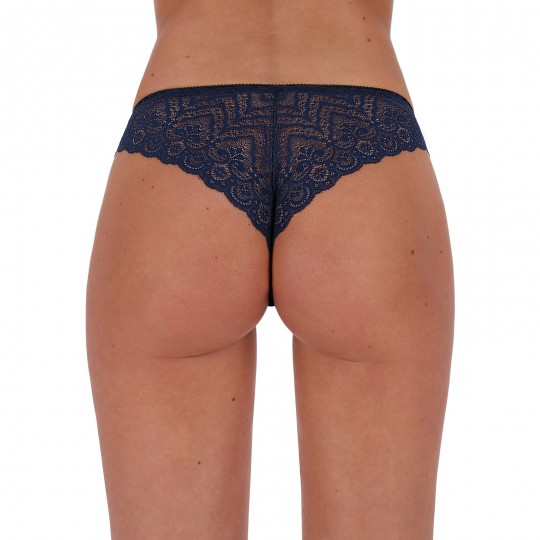 LYRIA THONG NAVY BLUE  - PASSION