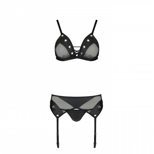 NESSY SET BLACK  - PASSION
