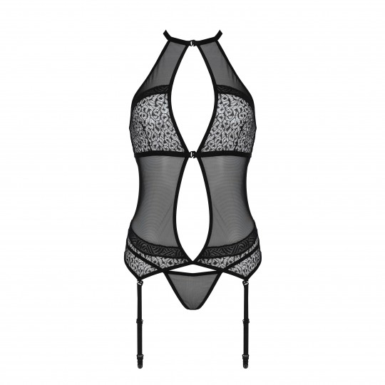 SATARA CORSET BLACK  PASSION