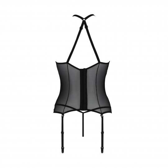 SATARA CORSET BLACK  PASSION