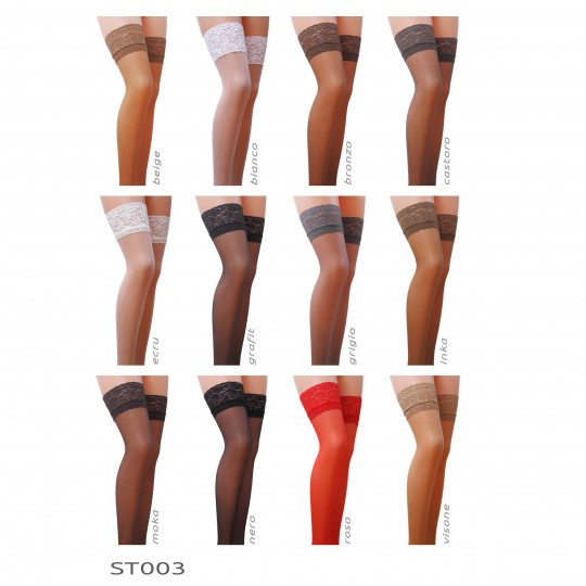 ЧУЛКИ СТРАСТИ ST003 GRAFITE (17 DEN)