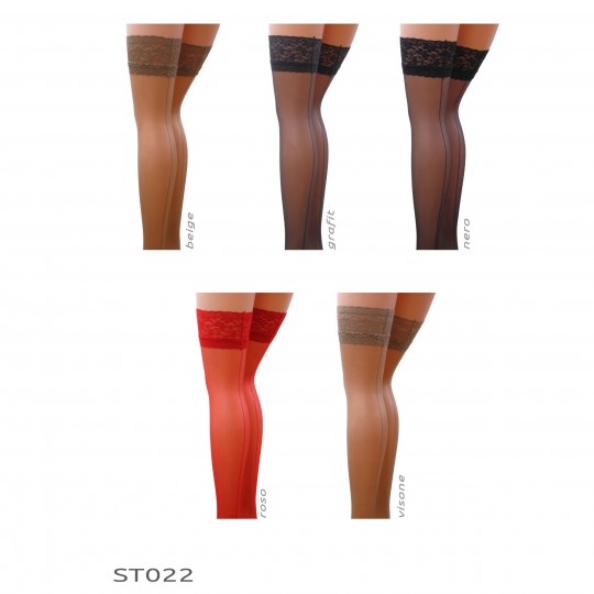 MEDIAS DE LIGUEROS ST022 NEGRAS (17 DEN) PASSION