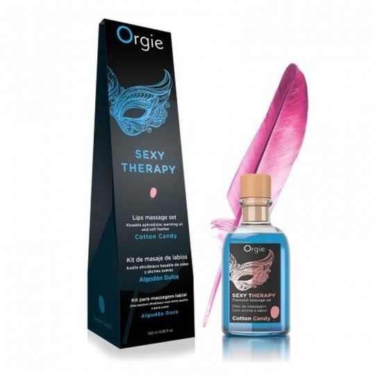 ORGIE SEXY THERAPY LIPS MASSAGE KIT COTTON CANDY