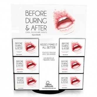 EXPOSITOR BEFORE, DURING & AFTER COM 36 EMBALAGENS