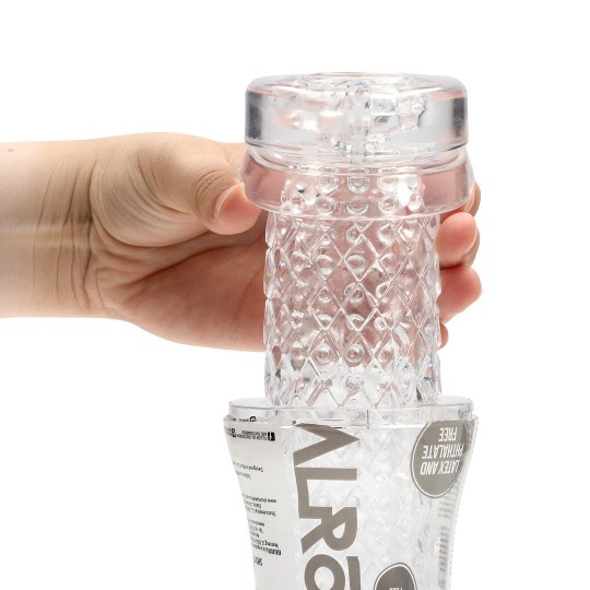 EASY RIDER - TEXTURED MASTURBATOR - TRANSPARENT