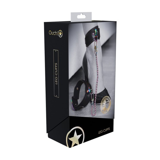 VENICE COLLECTION - LEG CUFFS - BLACK