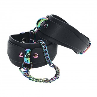 VENICE COLLECTION - LEG CUFFS - BLACK