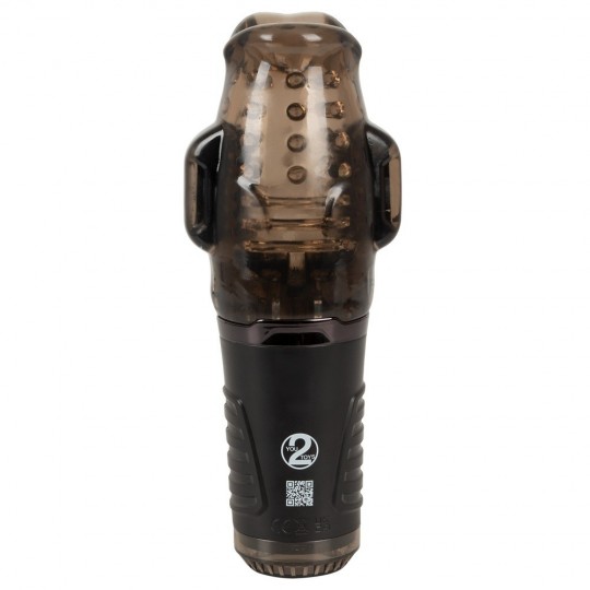SUCKING MASTURBATOR WITH DUAL VIBRATION