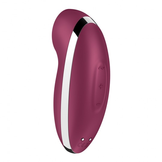 ESTIMULADOR TAP &amp; CLIMAX 2 ROJO SATISFYER