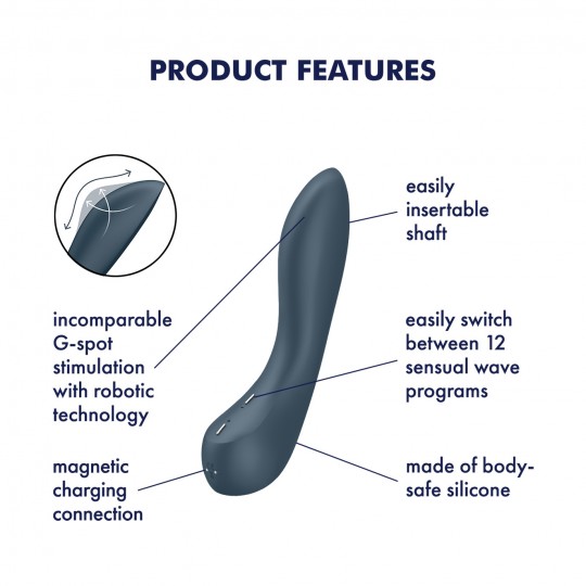 VIBRADOR G-SPOT WAVE 4 SATISFYER