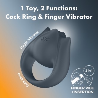 SATISFYER PERFECT PAIR 2 VIBRATING COCKRING