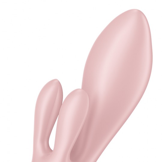 VIBRADOR AIR PUMP BUNNY 3 ROSA SATISFYER