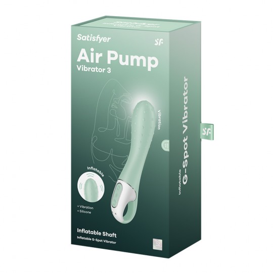 VIBRATEUR AIR PUMP VIBRATOR 3 MENTHE SATISFYER