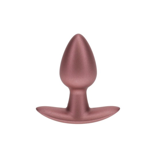 PLUG ANAL SMOOTH SILICONE SMALL 2.6 /6,5 CM ROSE GOLD OUCH!