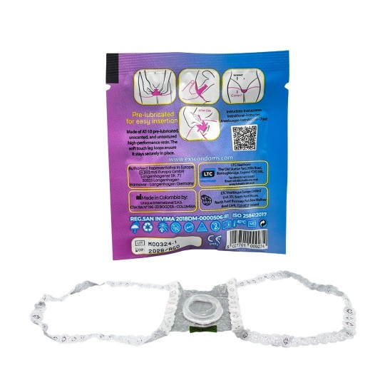 EXS NON-LATEX INTERNAL CONDOMS - 25 PIECES