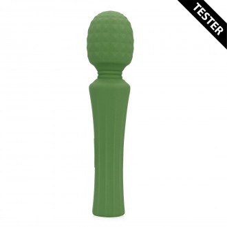 POWERFUL WAND VIBRATOR MASSAGER WITH STILL HANDLE - GREEN MUMBA - TESTER