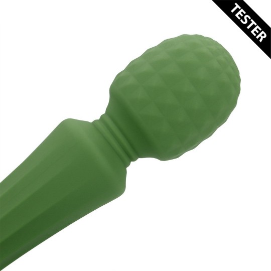 POWERFUL WAND VIBRATOR MASSAGER WITH STILL HANDLE - GREEN MUMBA - TESTER