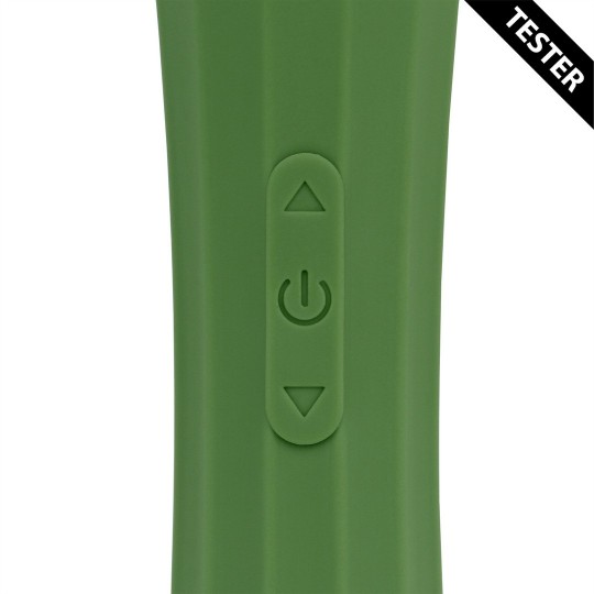 POWERFUL WAND VIBRATOR MASSAGER WITH STILL HANDLE - GREEN MUMBA - TESTER