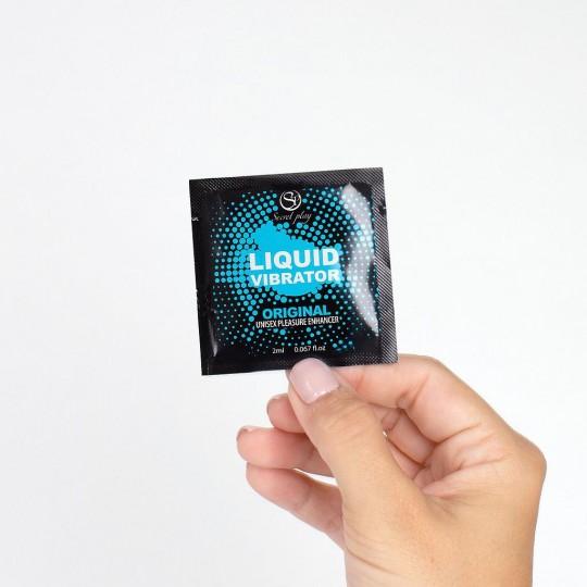 UNISEX LIQUID VIBRATOR GEL 2ML