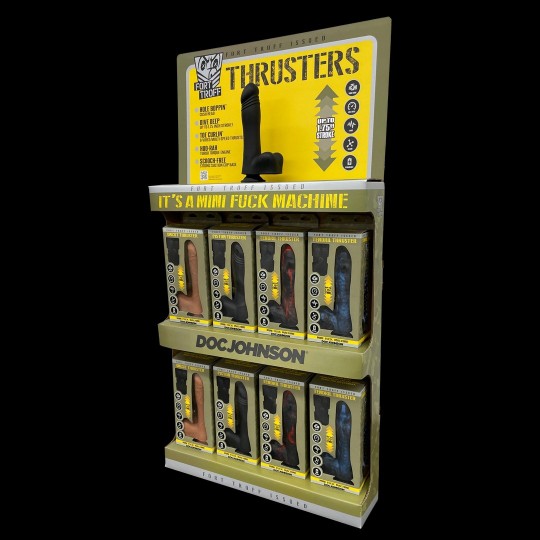 THRUSTERS - MINI FUCK MACHINE - CORRUGATED DISPLAY