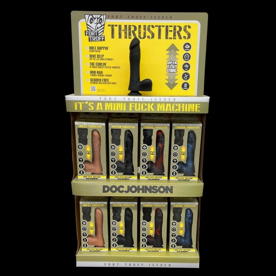 THRUSTERS - MINI FUCK MACHINE - CORRUGATED DISPLAY