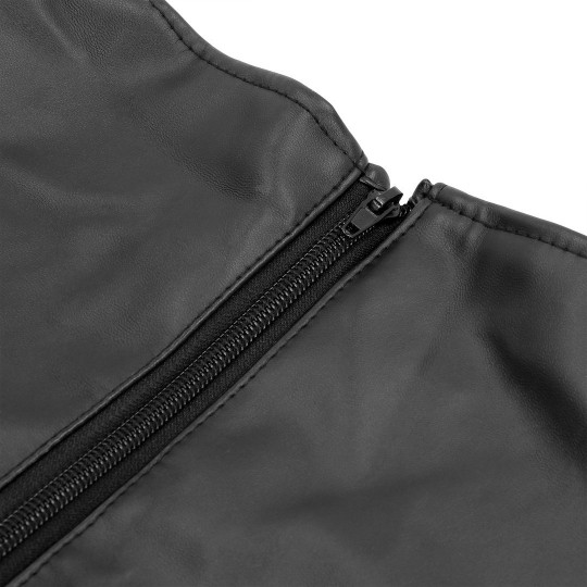 RESTRICCIÓN DE BRAZOS ZIP-UP FULL ARM AND SHOULDER SLEEVE NEGRO XTREME OUCH!