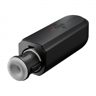 SOLACE - APP-CONTROLLED AUTOMATIC THRUSTING MALE MASTURBATOR - BLACK