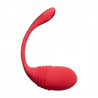 VULSE - APP-CONTROLLED THRUSTING EGG VIBRATOR - RED