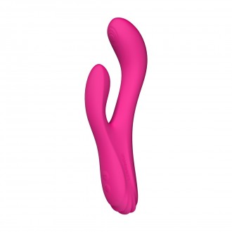 OSCI 3 - OSCILLATING VIBRATING AND HEATING RABBIT VIBRATOR - PINK